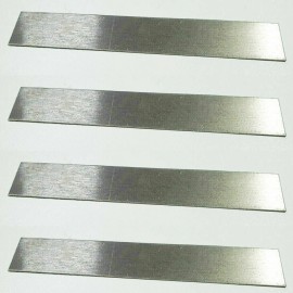 Unbranded 4PACKS Pure Nickel Anode 6" x 1" Plating Bright Nickel Jewelry Rectifier USA