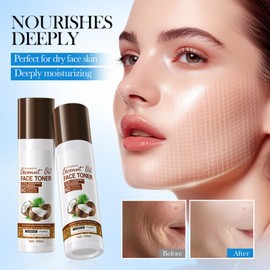 Tkekruh Toning Resurfacing Solution, Facial Toner Brightener, Moisturises and Strengthens Your Skin, Repairs Dullness and Acne, Oil Control, Moisturises Your Face Pack of 2, 100 ml