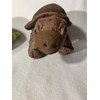 Weighted stuffed animal, Turtle with 3 lbs, washable plush buddy,