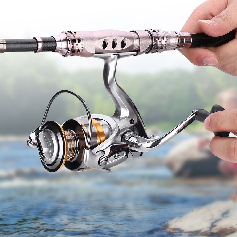 Salt Freshwater Metal Heavy Duty Lightweight Casting Spinning Fishing Reel