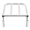 TCT-MT Motorcycle Chrome Sissy Bar Backrest Luggage Rack Rear Carrier