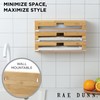 Rae Dunn 3 in 1 Wrap Organizer with Cutter, Plastic