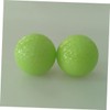 GRIRIW 3pcs Glowing Golf Balls Plaything Balls for Outdoor Indoor