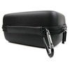 DURAGADGET Exclusive Black Hard Shell EVA Box Case with Carabiner