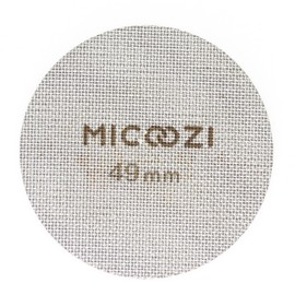 49mm Espresso Puck Screen, 1.7mm Thickness 100μm Stainless Steel Professional Barista Coffee Filter Mesh Plate for Espresso Portafilter Filter Basket (49mm)