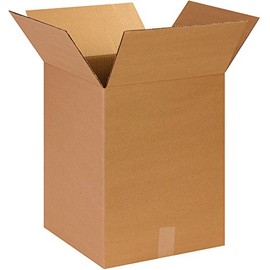 BOX USA 14 x 14 x 18 Corrugated Cardboard Boxes, Medium 14"L x 14"W x 18"H, Pack of 50 | Shipping, Packaging, Moving, Storage Box for Home or Business, Strong Wholesale Bulk Boxes