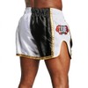 LEONE 1947, Panta Thai SIAM Bianco-Nero/L, Unisex Adulto - AB875