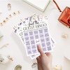 Bridal Shower Games for 25 Guests, Find The Guest Bingo