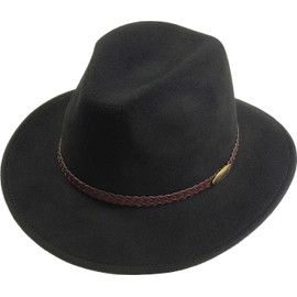 Harrys-Collection Rolling Hat in 3 Colours - Black , size: 59