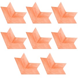 8 Pack Outside Waterproofing Corner Shower Membrane Corner Shower Seamless Membrane Corner Polyethylene Corner Membrane for Bathtub and Steam Room