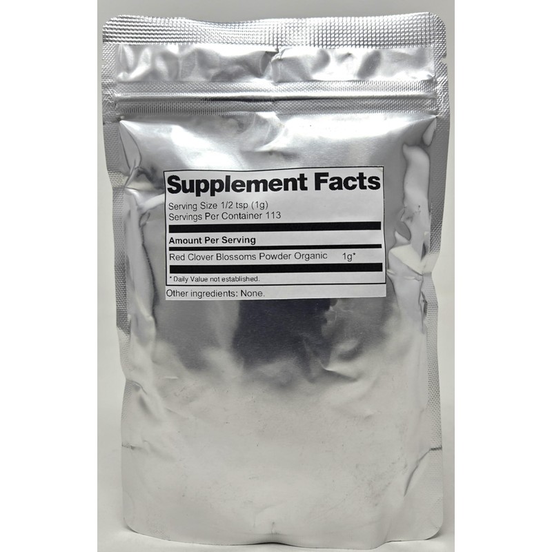 Starwest Botanicals, Organic Red Clover Blossom Powder, 4 Oz (113