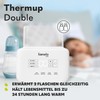 LIONELO Thermup Double Bottle Warmer, 2 Bottles Simultaneously, Heat Milk