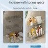 Clear Shower Shelves, Acrylic Shower Shelves, Clear Caddy, Mirror Shelf,
