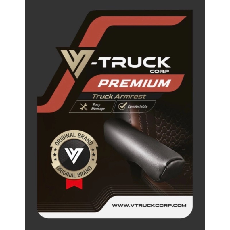 VOLVO VNL ARMREST COVERS SET FOR YEAR MODELS 2004-2018 (BLACK