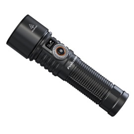 FENIX LD45R Rechargeable Electronic Focusing Work/Outdoors Torch | 2800 Lumens | 480m | 65 Hrs Max | Advanced Electronic Focus System with Rotary Focus Control | OLED Digital Screen | IP68