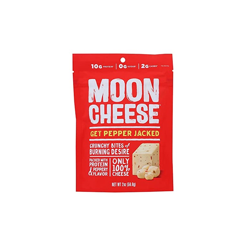 Moon Cheese, Pepper Jack, 2 Ounce (12 Pack)