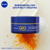 Nivea Q10 Power Crema Facial de Noche, Todo Tipo de