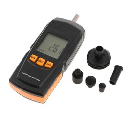 RGBS Digital Tachometer Handheld Contact Motor Tachometer LCD Speedometer Tach RPM Tester Electrical Machine Rotate Speed Gauge Meter for Motor electrical fan Car Making 0.5~19999RPM