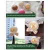 30 Pcs Christmas Baubles Clear Plastic Transparent Baubles Fillable Xmas