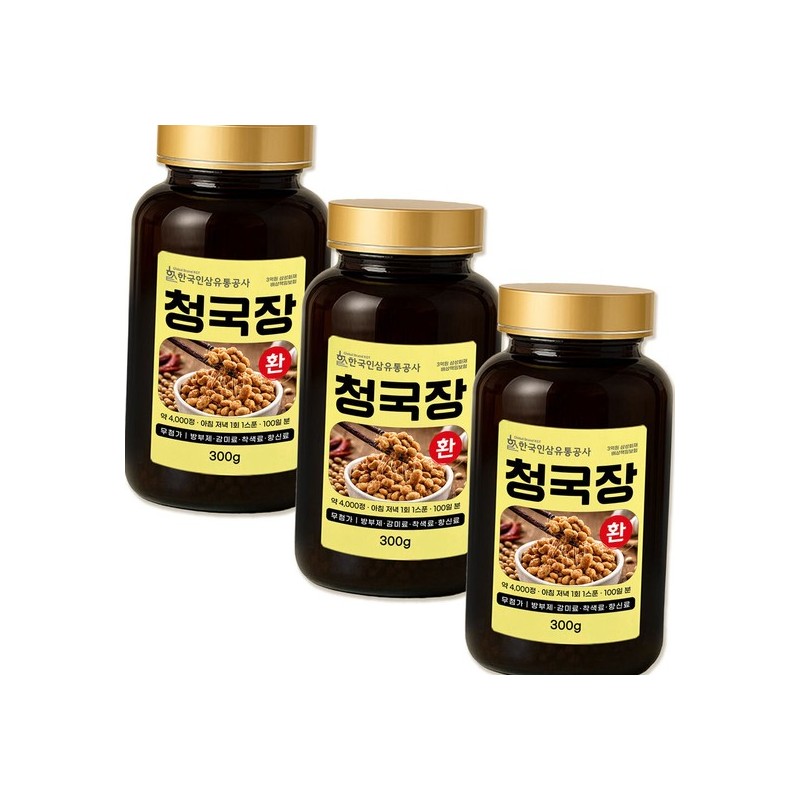 Cheonggukjang Health Nutrition Pills 900g / 청국장 건강 영양 환제