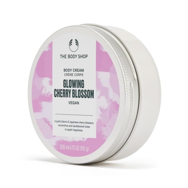NEW! The Body Shop GLOWING CHERRY BLOSSOM Body Cream 200ml