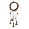 Door Knob Wind Bell Rustic Beautiful Decorative Craft Home Protection