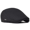 EKMTBJXY Flat Beret Men's Peaked Cap Cotton Beret Newsboy Driving