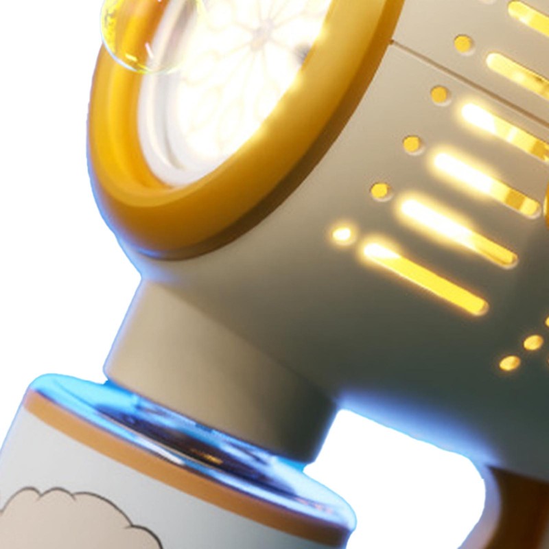 Kids Bubble Maker Electric Powerful Automatic Sound Light Handheld Bubble