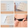 Pack of 12 Bra Extenders, 3 Rows, 2 Hooks, 3
