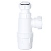 SPARES2GO Telescopic Drain Bottle Trap for Bathroom Kitchen Sink Urinal