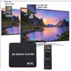 Media Player, 4K Multimedia Player, Maximum Resolution 4096 x 2160p