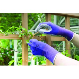 Spear & Jackson Kew Gardens Collection 370L3KEW Multi-Purpose Gardening Gloves, Blue - Large