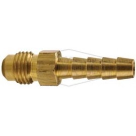 Dixon 1420812C Male 45° SAE x Hose Barb, 1/2" Hose ID x 1/2" Male SAE 45° Flare