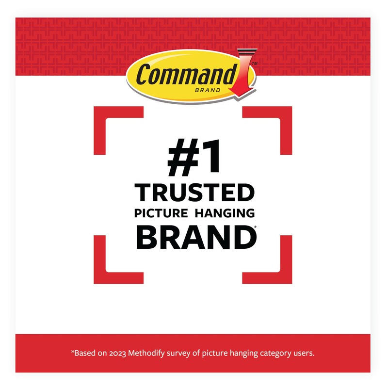 Command 5 lb Universal Picture Hanger, 3 Frame Hangers, 6