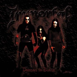 IMMORTAL DAMNED IN BLACK GUITAR TAB TABLATURE BOOK MARDUK MAYHEM DARKTHRONE
