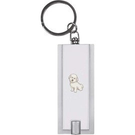 Azeeda 'Bichon Frise' Keyring LED Torch (KT00037514)
