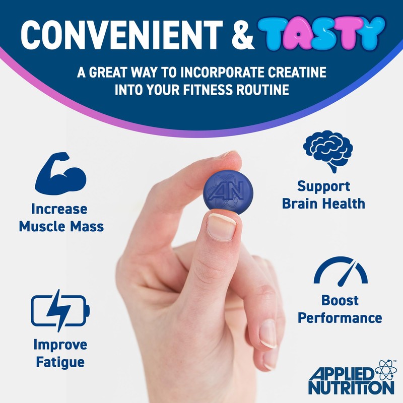 Applied Nutrition Creatine Gummies - 3000mg Creatine Monohydrate per Serving