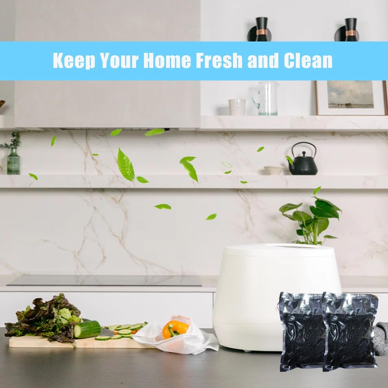 Odor Absorbing Filter Refills Compatible with Lomi Smart Waste Kitchen