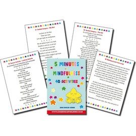 5 Minutes of Mindfulness Cards - 40 Short, Fun Activities for Children and Early Years
