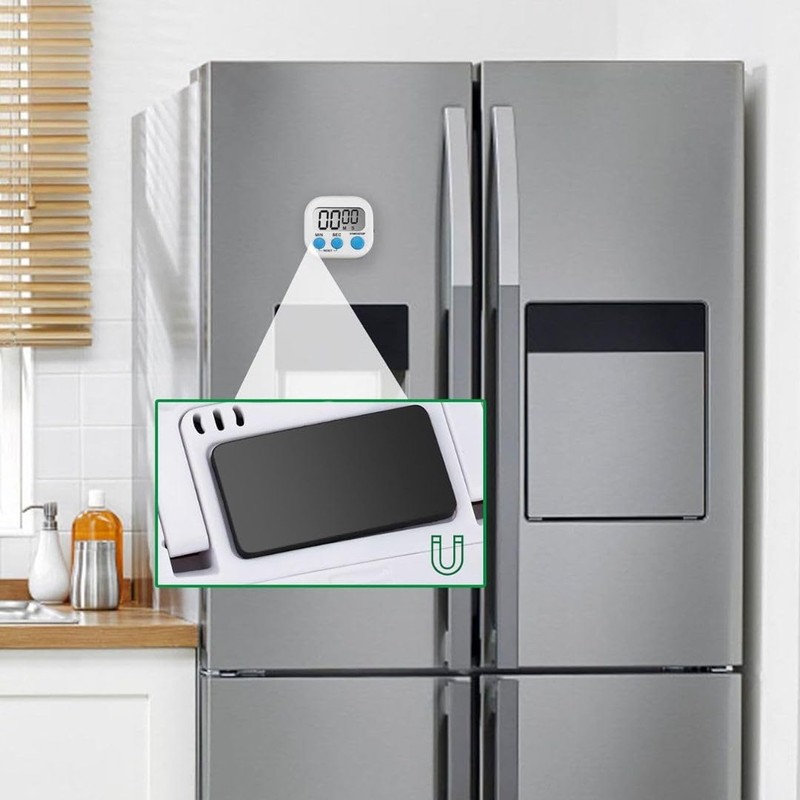 Digital timer, Kitchen timers for cooking, Magnetic Countdown Stopwatch, Count-up