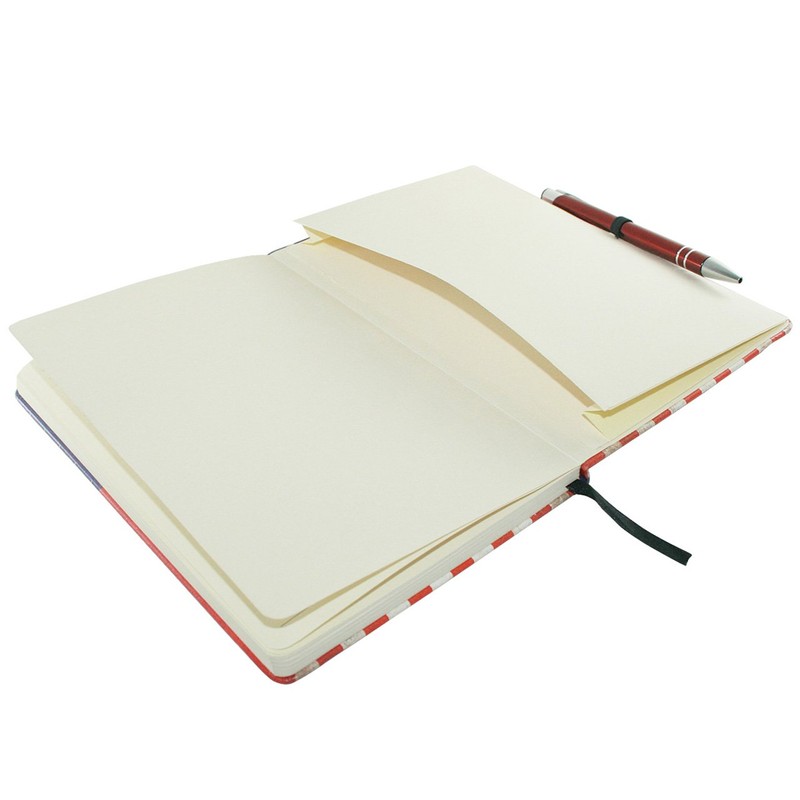 USA Flag Notebook - Hardback A5