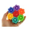 Connecting Block Bubble Pop Fidget Spinner with Single Bubbles -