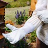 Bee Proof BP-122 Beekeeping Gloves Ventilated Goatskin Leather with Long