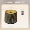 Barrel lamp shades,metal lampshades,large lamp shades for table lamps,drum lamp