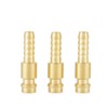 3pcs 8mm Water Cooled & Gas Adapter Quick Connector Fitting