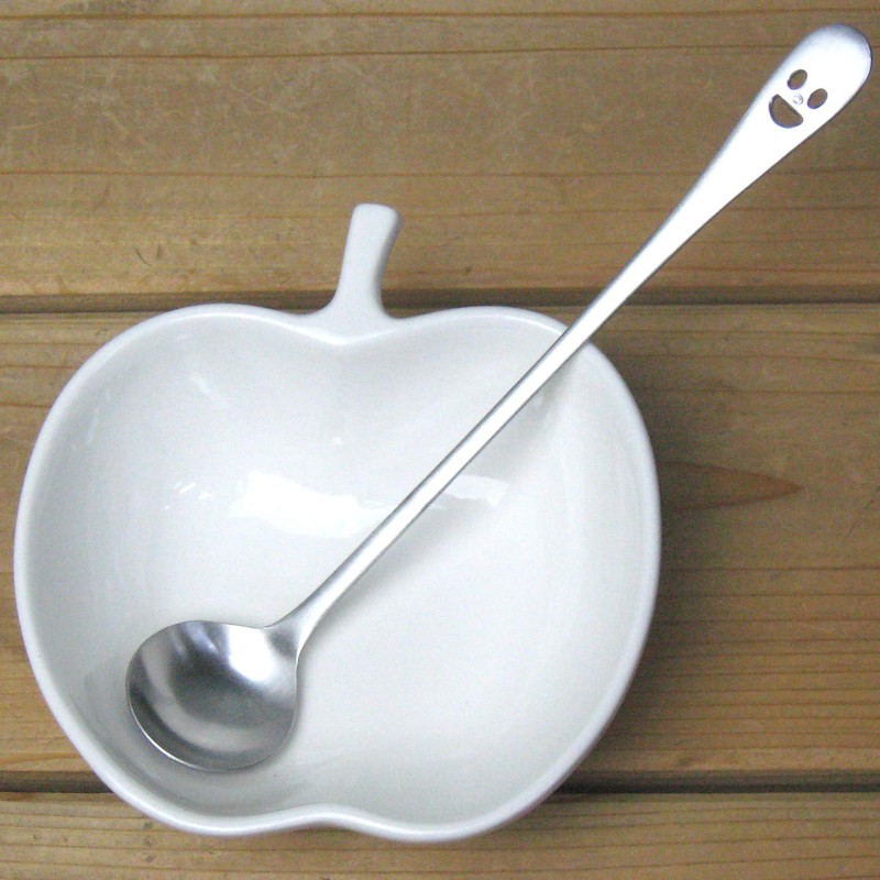 Nagao Shaved Ice Spoon, Niko, 18-8 Stainless Steel, Made in