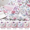 KASENTEX Twin Garden Style Quilt Set - Pink White Floral