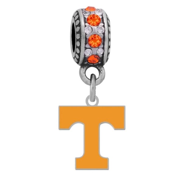 University of Tennessee Logo Charm Fits Compatible With Pandora Style Bracelets
