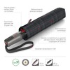 Knirps T.400 Duomatic Men's Prints Check Pocket Umbrella with Case