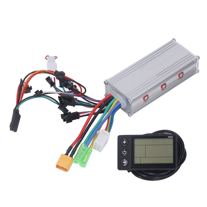 Bike Controller S866 LCD Display Replacement Brushless Controller Kit for